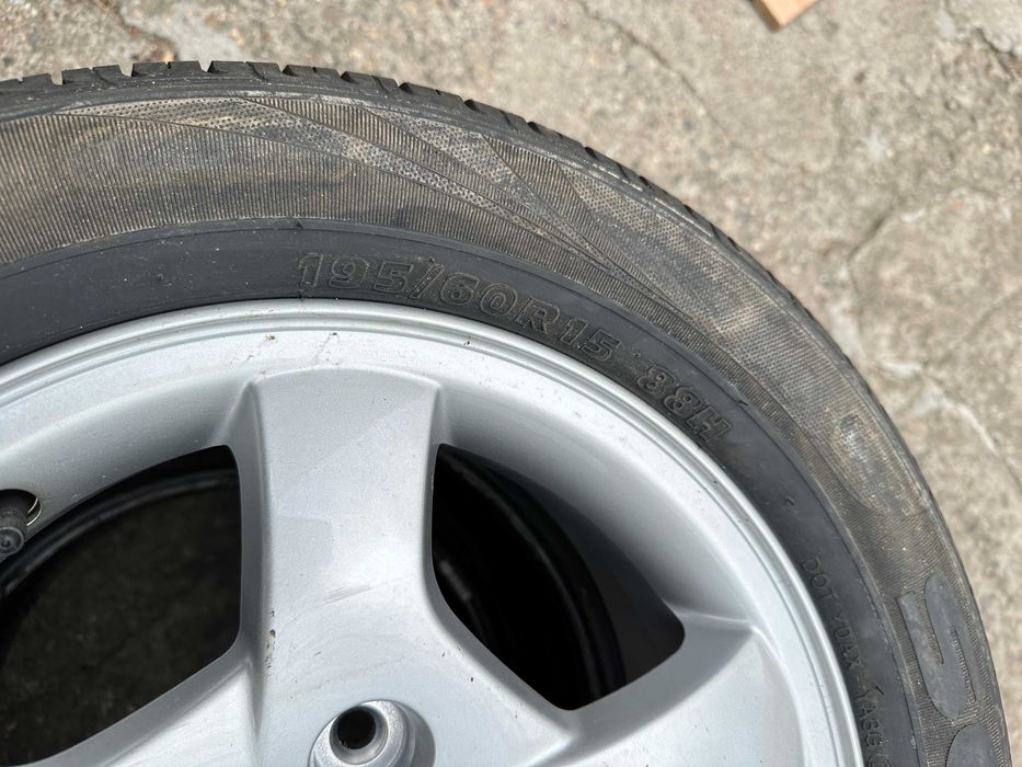 Чисто нова резервна гума с джанта 15" 4х114.3 - Kia, Hyundai, Mazda