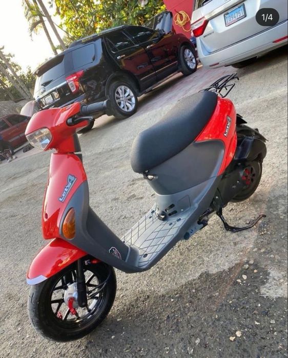 мопед японец suzuki lets 4 + шлем