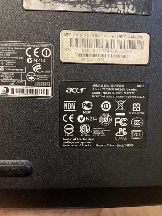 Ноутбуки asus, aser