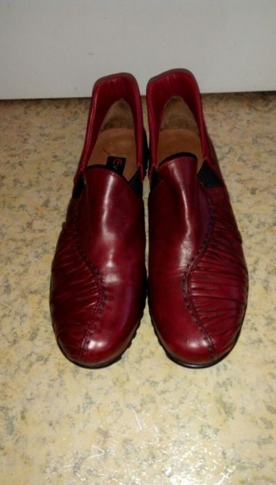 Кожанные ботинки