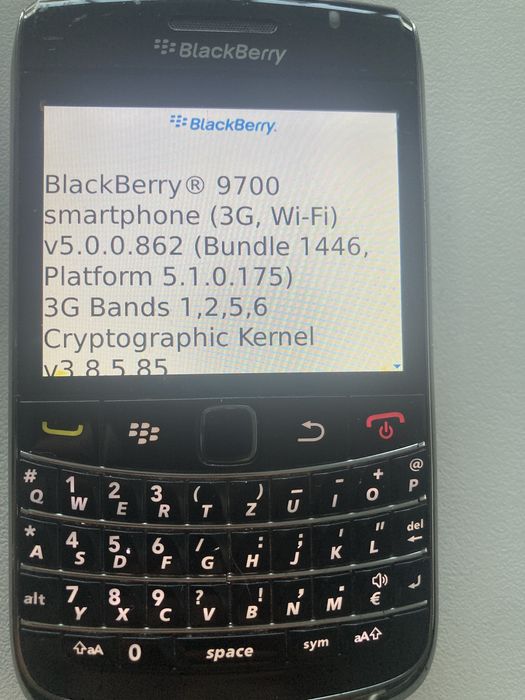 Blackberry Bold 9700, отличен