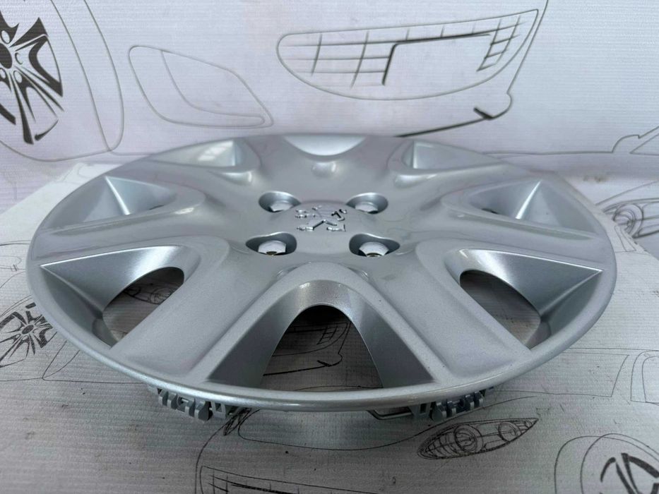 Capac Roată Gri Argintiu Peugeot 207 5416 R6 9685633680 2008 / [2006-2013] / (4B2)