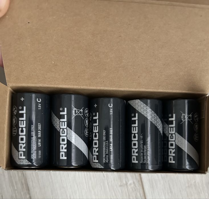Батарейки Procell тип С