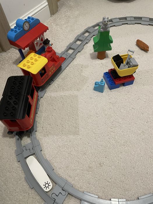 Vand tren cu aburi lego duplo 10874