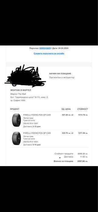 Летни PIRELLI Pzero PZ4 SP за Porche