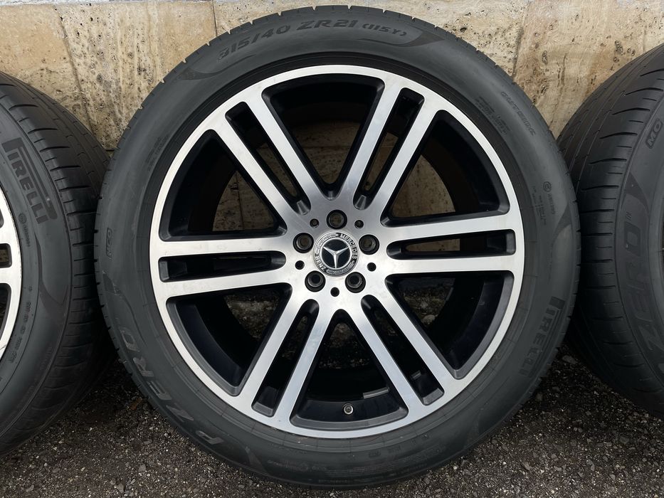 Jante Roti 21 Originale 5X112 Mercedes GLE ML W167 Anvelope vara 275 45 R21 / 315 40 R21