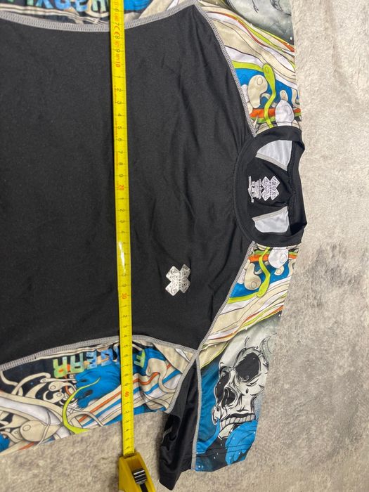 Tricou compresie The Skeleton Blue - Fixgear barbati marimea L