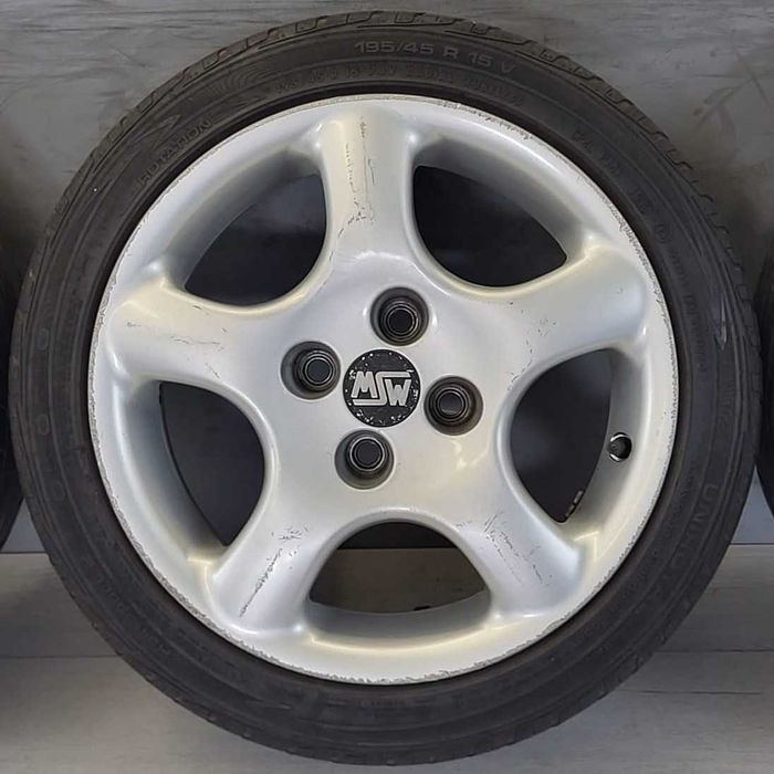 Roti/Jante Dacia 4x100 195/45 R15 Logan, Sandero; Renault Clio; Smart