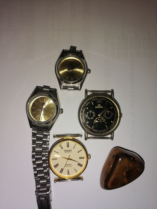 Ceasuri vechi placate cu aur