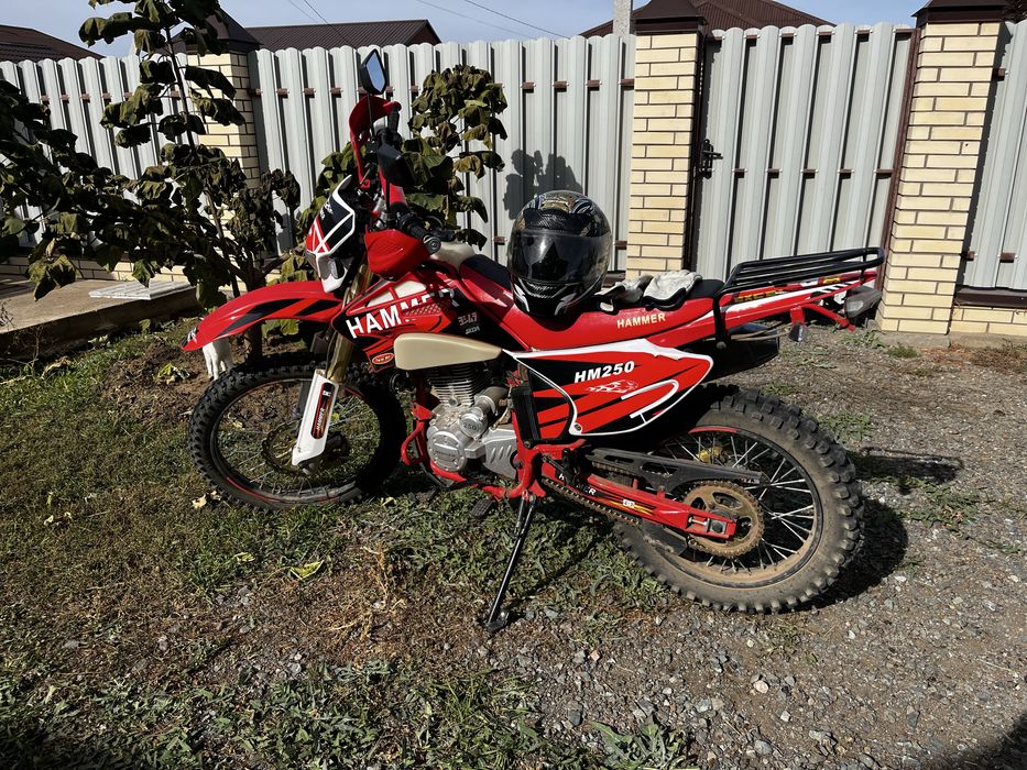 Продам эндуро мотоцикл HAMMER HM250