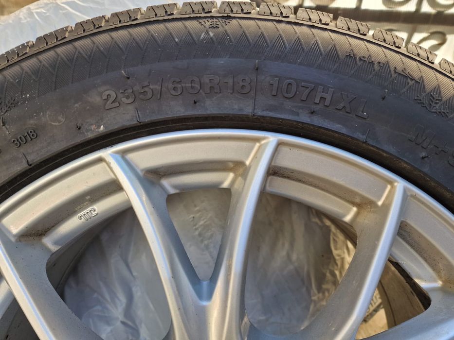 Set anvelope iarnă + jante aliaj ANZIO