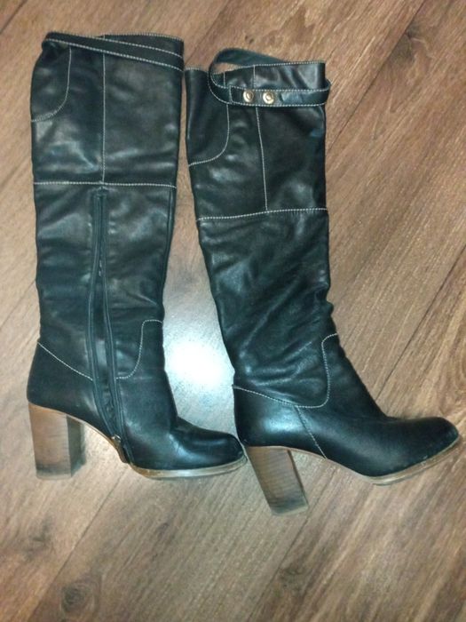 Сапоги и ботинки женские кожаные и