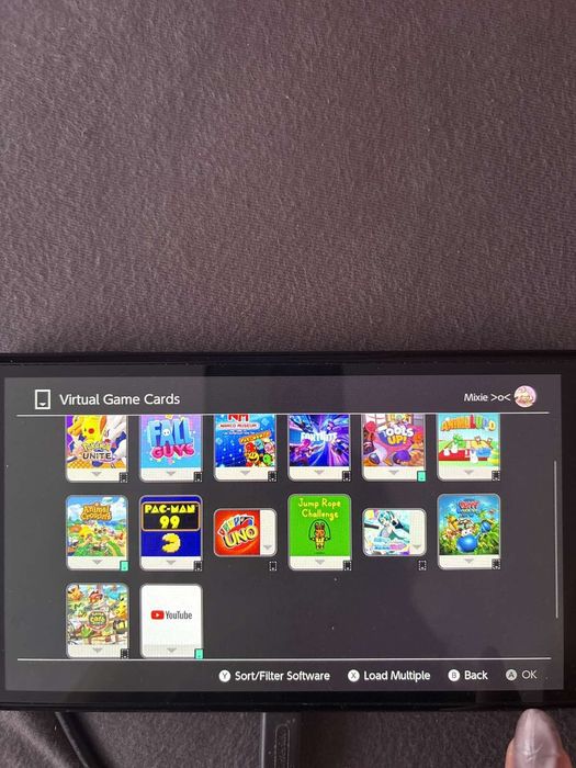 Nintendo switch OLED с 20 игри