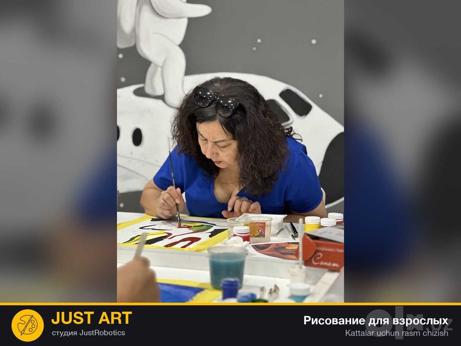 Курсы рисования для взрослых в Ташкенте с нуля Just Art