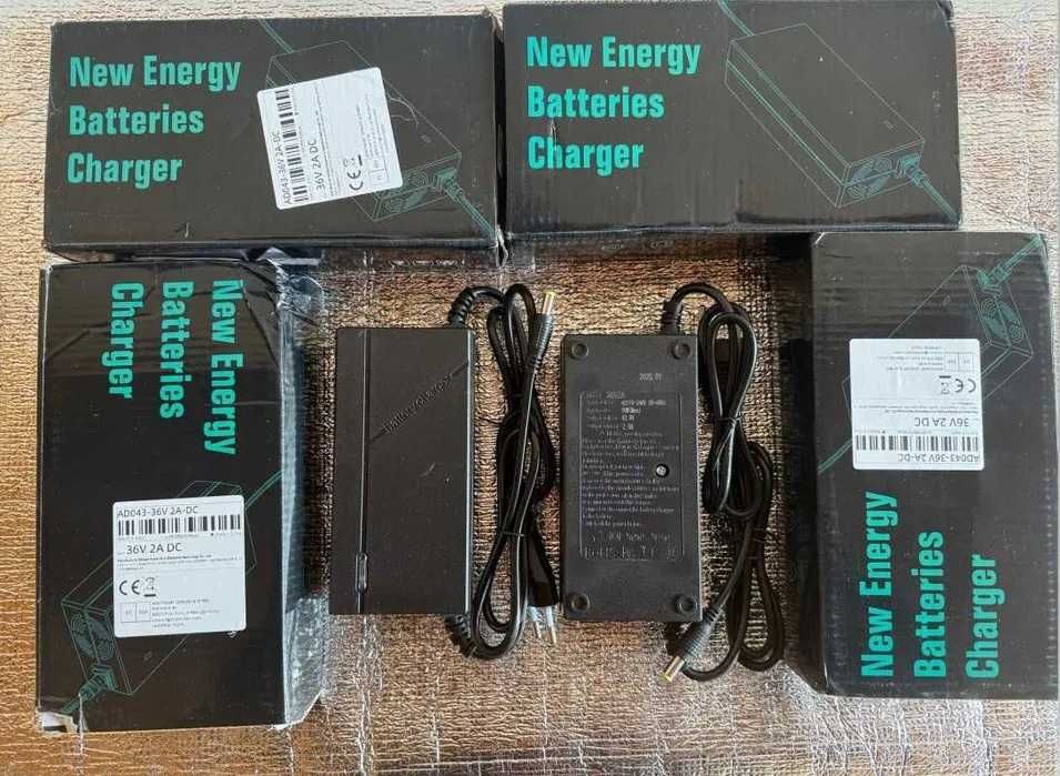 Incarcator trotinete electrice de 36V (42V)-2A, mufa 5,5x2,1