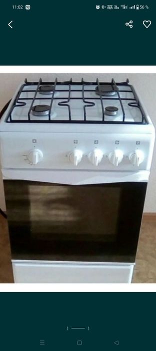 Новая газовая плита