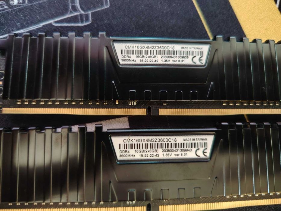 Рам памет Corsair VENGEANCE LPX 16GB (2x8GB) DDR4 3600MHz