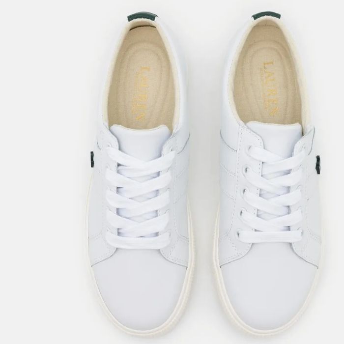 Кожаные кеды Ralf Lauren премиум