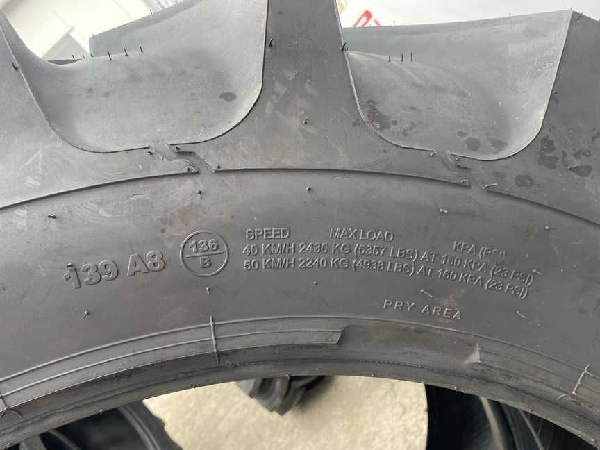Cauciucuri 380/85R38 noi radiale pentru tractor spate marca OZKA