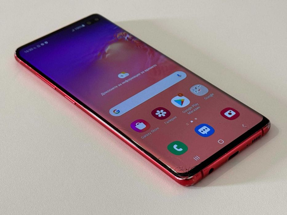 Бартер! Samsung Galaxy S10+ Plus Cardinal Red (Червен)