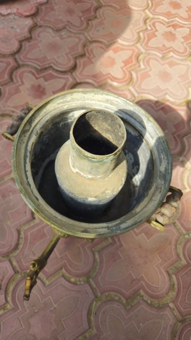 Fierbător ceai/cafea din al doilea rb. Mondial