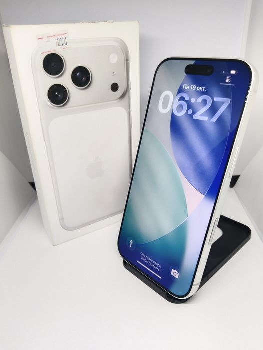 iPhone 17 pro 256gb 100% аккумулятор Nano sim + esim