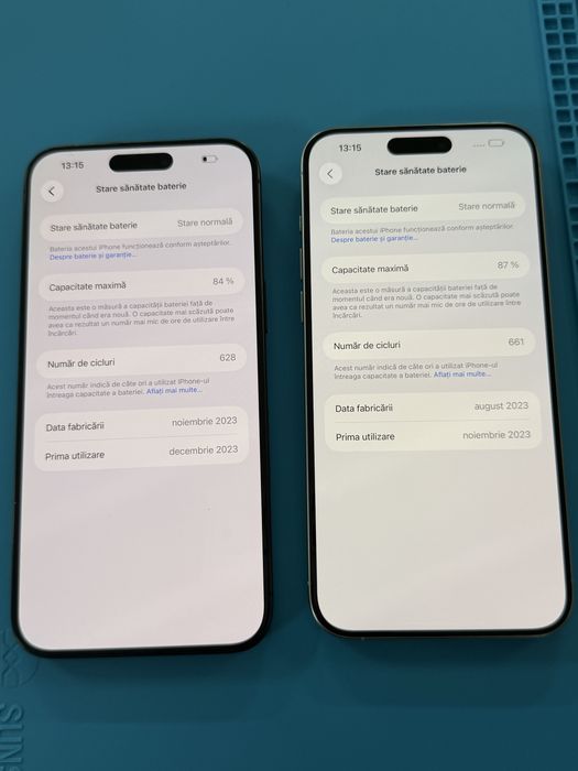 iPhone 15 pro Max Pret 2750 lei