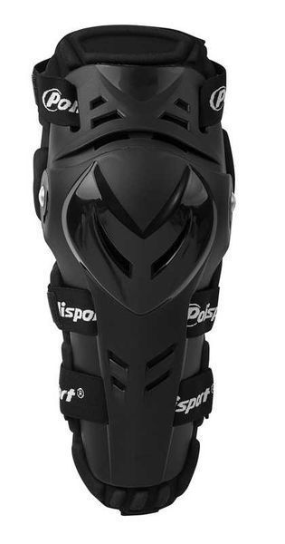Genunchiere moto cu balamale Polisport Devil – Negru - PROTECTII MOTO