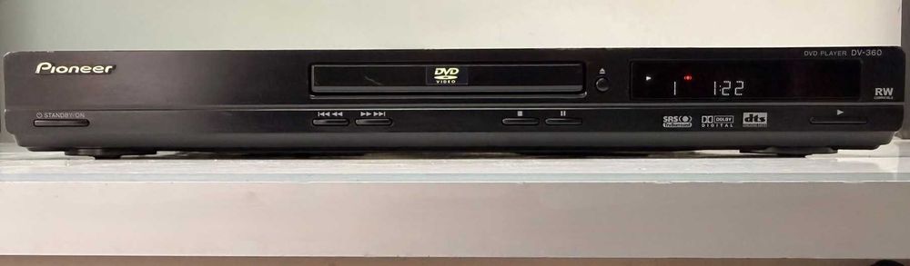 CD Player Pioneer DV-360 – CD / DVD – Iesire Coaxiala – Made in UK