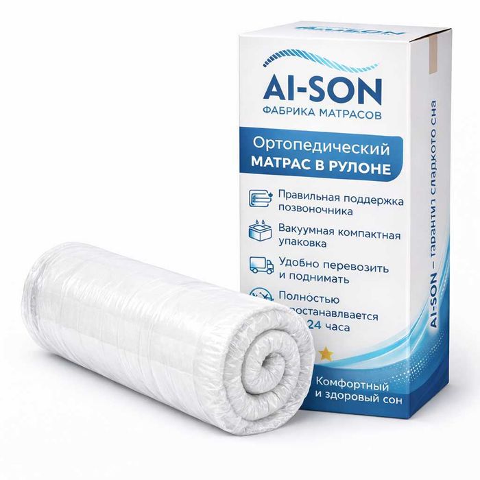 Скрученный матрас с натуральным латексом — премиум