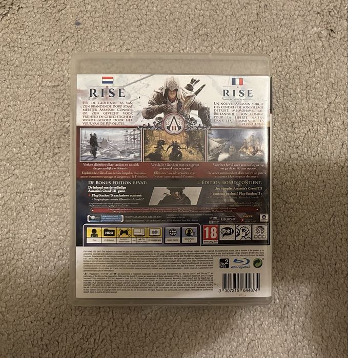 Assassin’s creed 3 игра за ps3