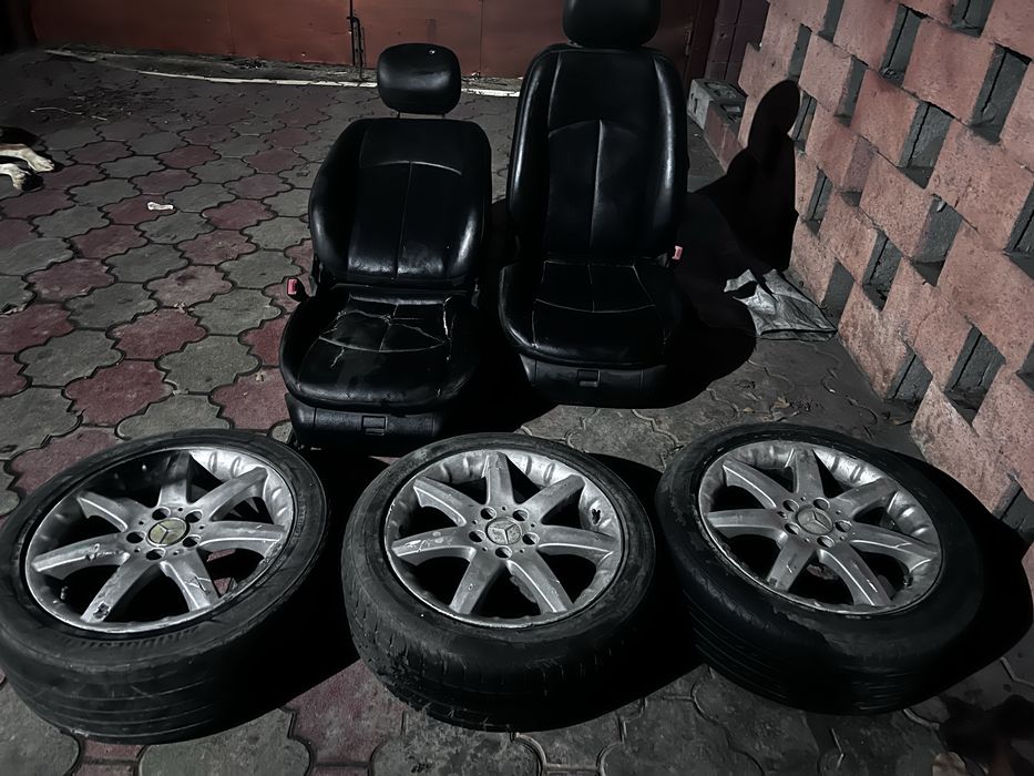 сиденья,диски  на мерседес w211