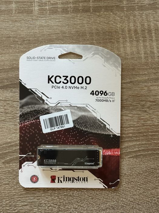 4TB SSD Kingston KC3000