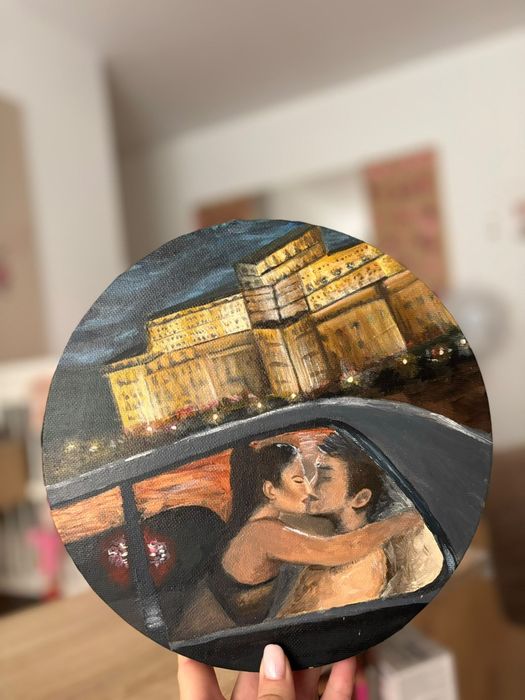 Tablou "Indragostiti la Palatul Parlamentului"