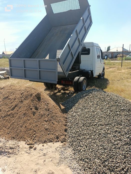 Вывоз мусор доставка песка щебень