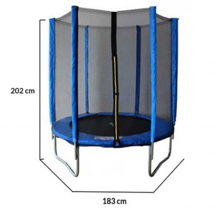 Батут с външна мрежа Jump 6ft (183 см)