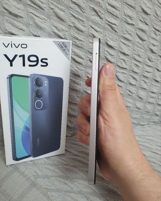 Vivo Y19S 12/128GB Silver Igravoy Karobka Original Sastayani Yaxshi