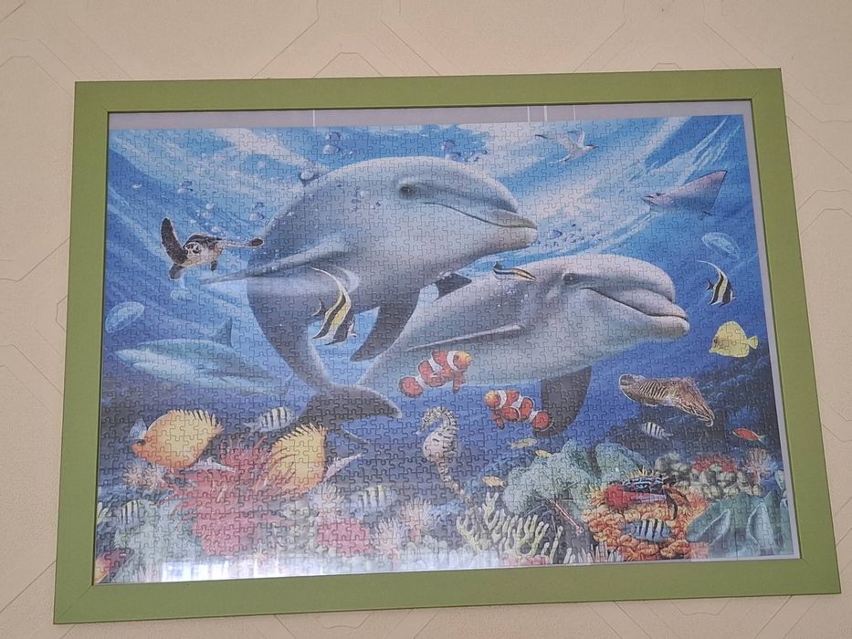 Рамка с готов пъзел