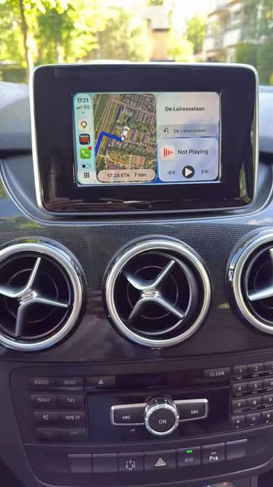 Гаранция! Carplay и Android Auto за Mercedes-Benz NTG 4.5 4.7 с Becker