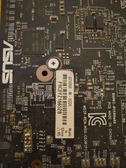 Gtx 950 2 gb Asus