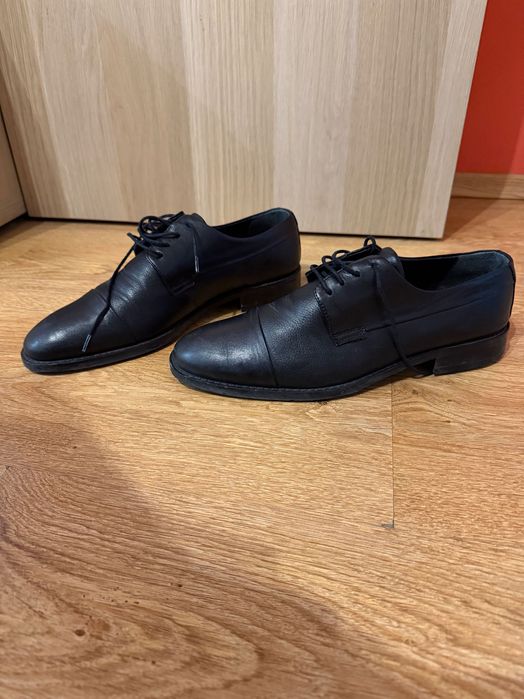 Мъжки черни официални обувки Teodor, размер 41