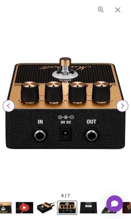 Marshall JCM800 Overdrive Efect de chitară, sigilata, transport inclus