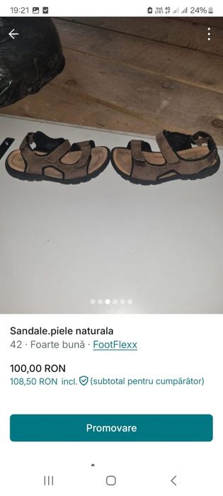 Sandale barbati piele naturala