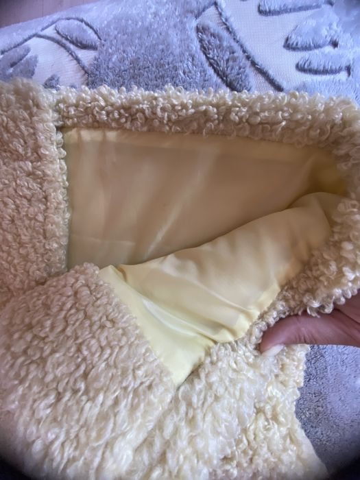 Шубка тедди на девочку 6-7 лет