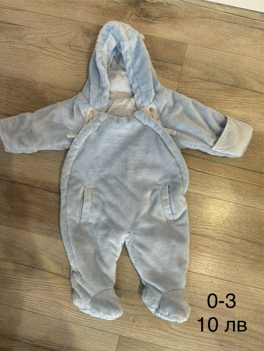 Бебешки дрехи 0-3 месеца