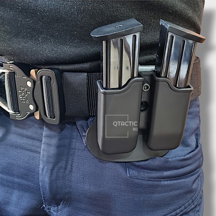 Port încărcător dublu pentru pistol - Glock, Beretta Px4, Cz, sigsauer