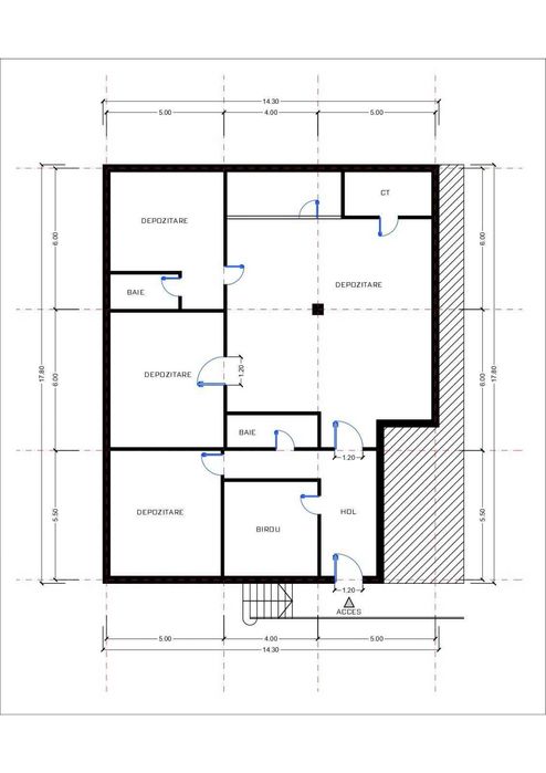 Spatiu de inchiriat potrivit pentru birouri sau productie