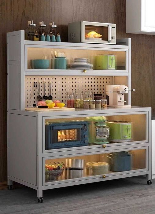 Кухонный шкаф с дверцами / Eshikli oshxona shkaflari Metall/Optom narx