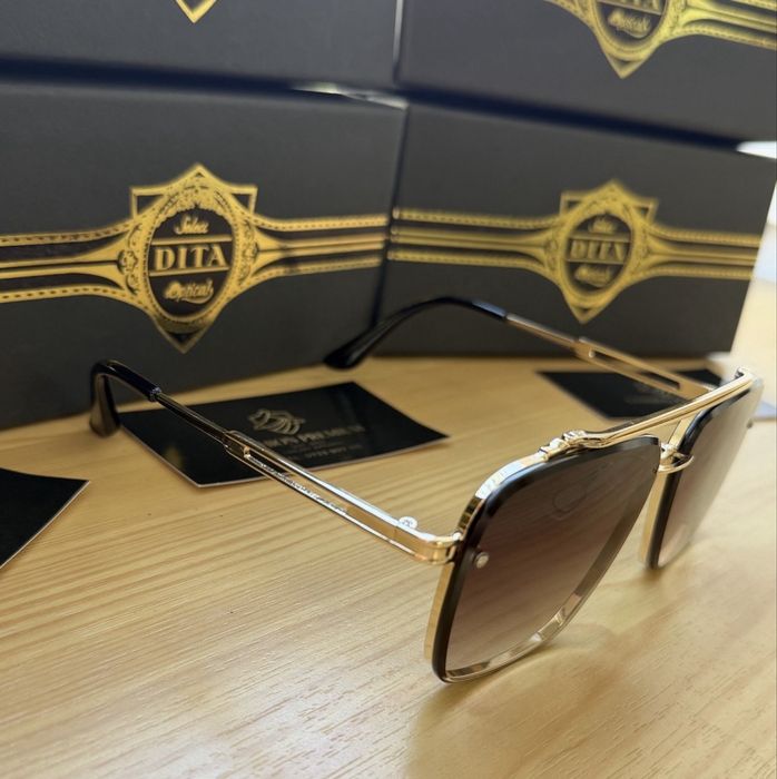 Ochelari de soare DITA Mach One Brown Gold Luxury – model premium, design exclusiv