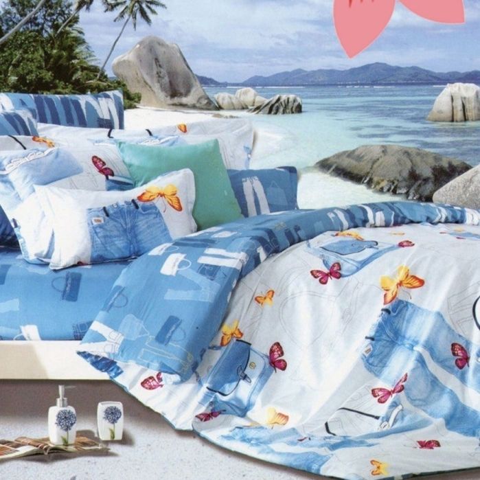 Постельное белье 1,5ка.